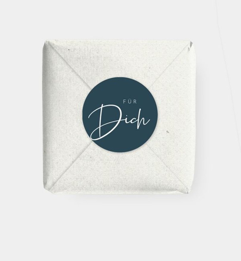 Geschenkaufkleber Weihnachten Weihnachtsglück