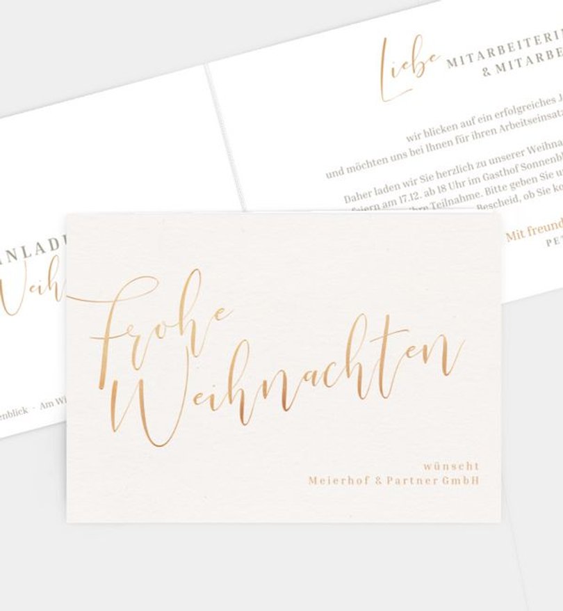 Weihnachtsfeier Weihnachtsfeier Feine Worte