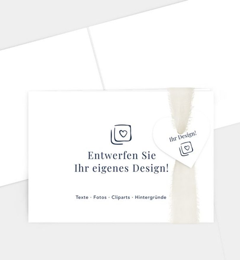 Einladungskarte Ostern Blanko Design