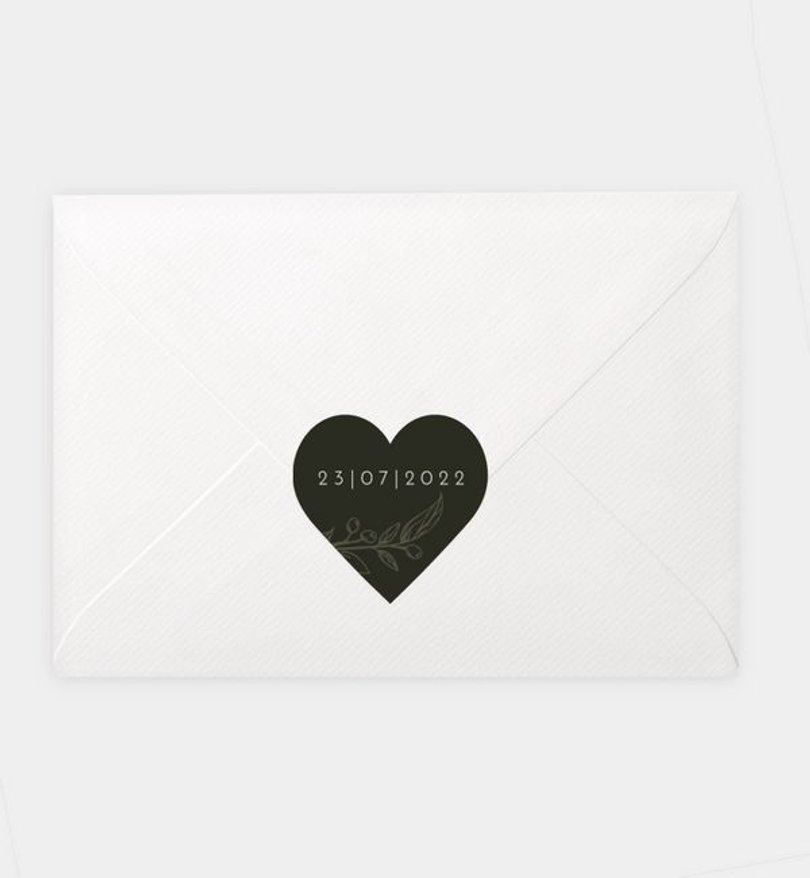 Siegelsticker Hochzeit Province Love