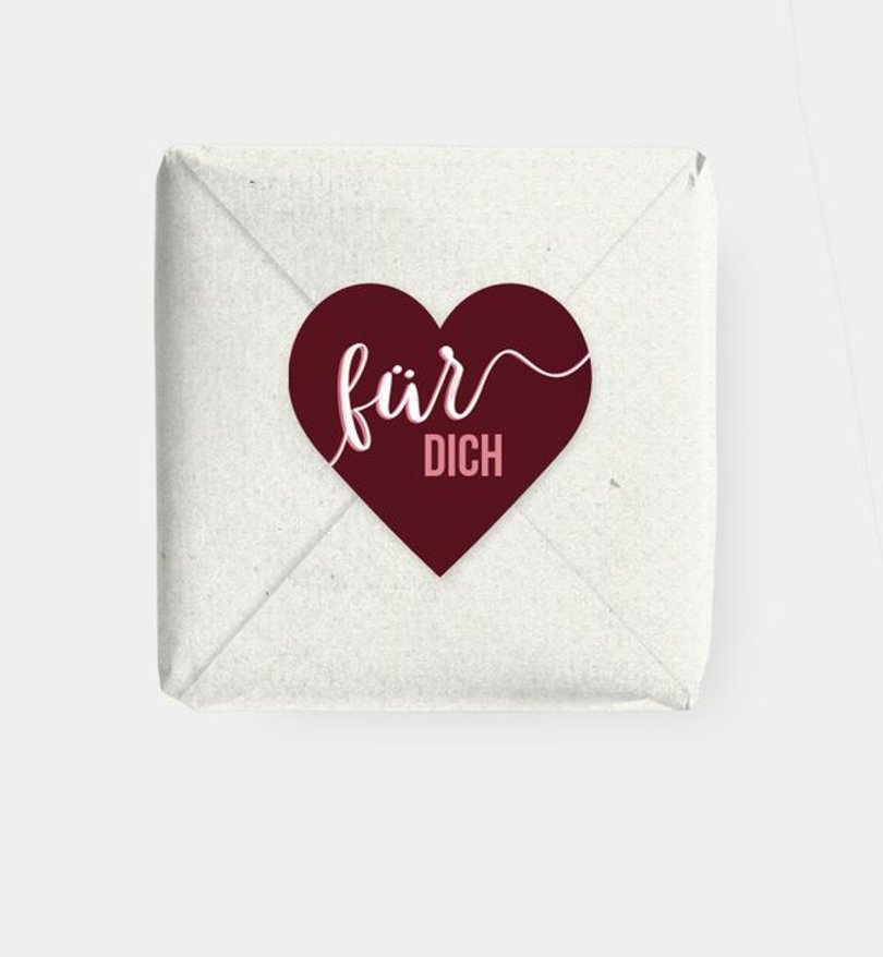 Geschenkaufkleber Geburtstag Großes Datum