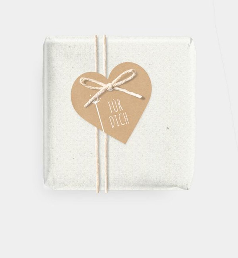Geschenkanhänger Hochzeit Vintage Love