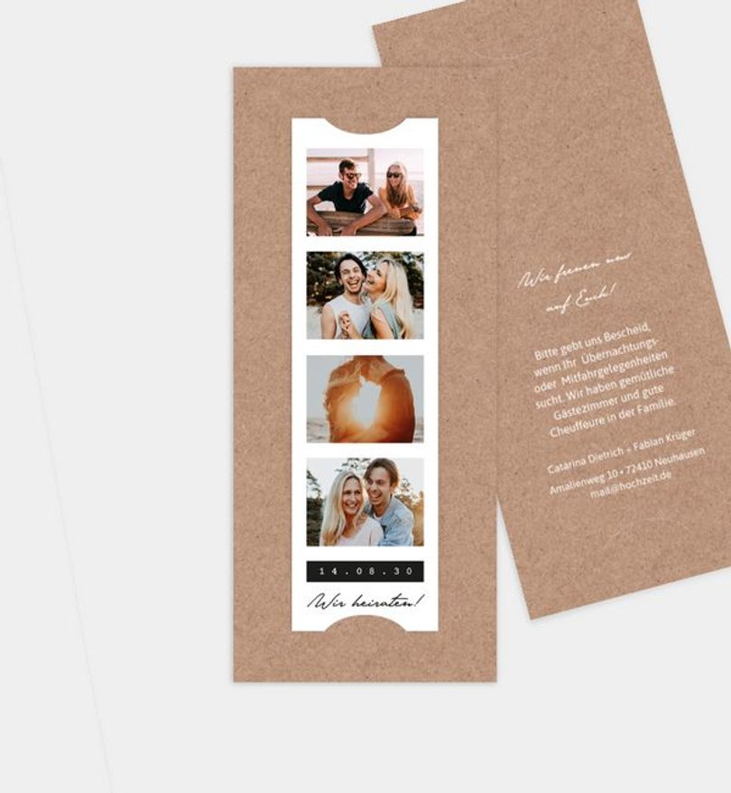 Einladungskarte Hochzeit This is us