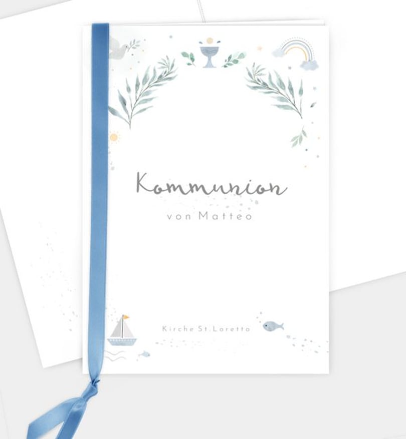 Kirchenheft Kommunion Meine Erstkommunion