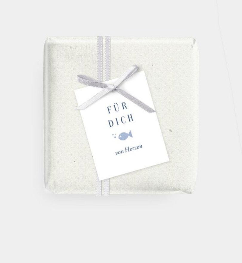 Geschenkanhänger Firmung Ozean