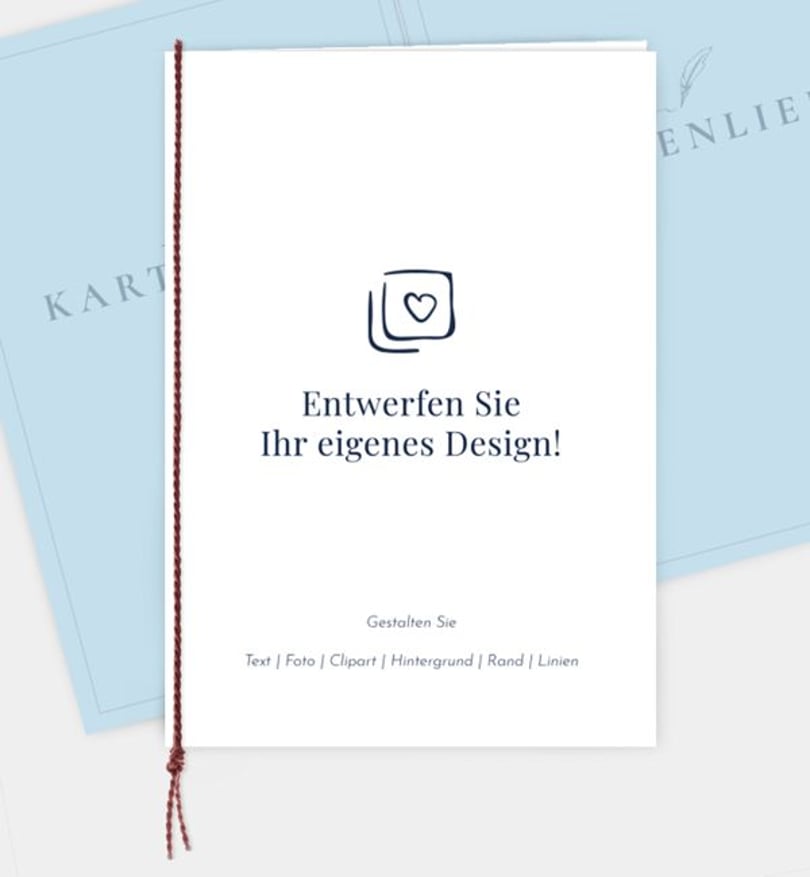 Kirchenheft Kommunion Blanko Design