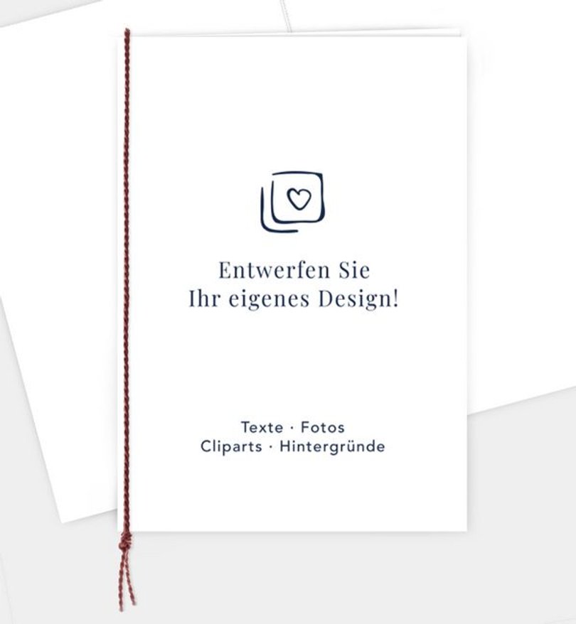 Kirchenheft Firmung Blanko Design