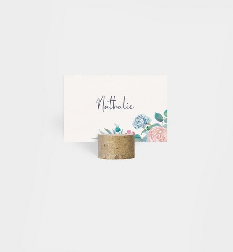Tischkarte Goldene Hochzeit Helles Bouquet · Vintage