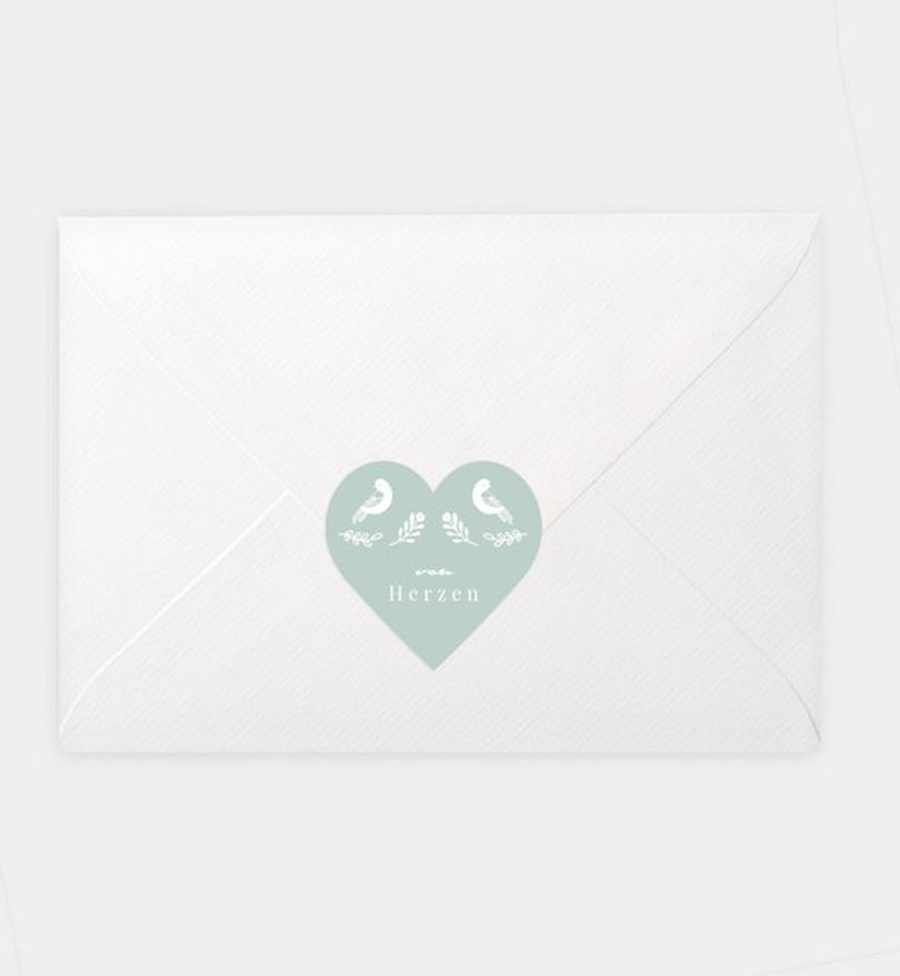Siegelsticker Konfirmation Nature Blessing
