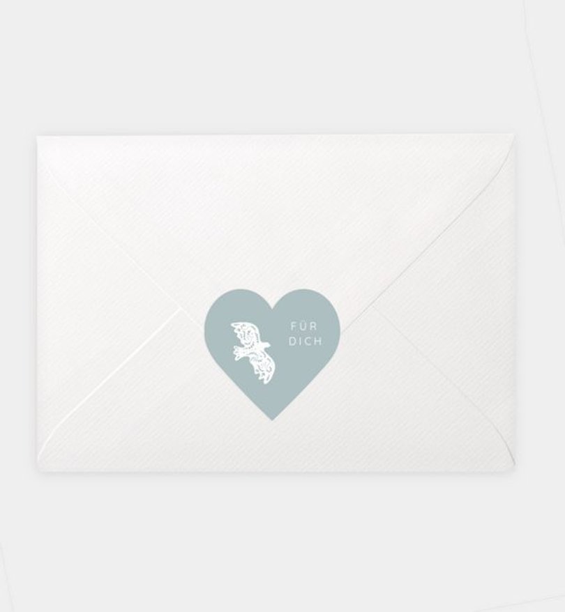 Siegelsticker Firmung Bird