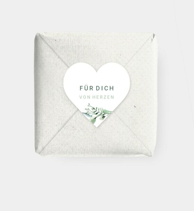 Geschenkaufkleber Kommunion Sagenhafter Fisch