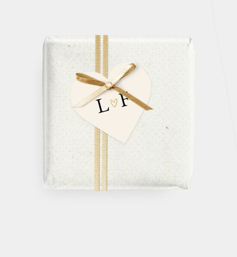Geschenkanhänger Hochzeit Stempel