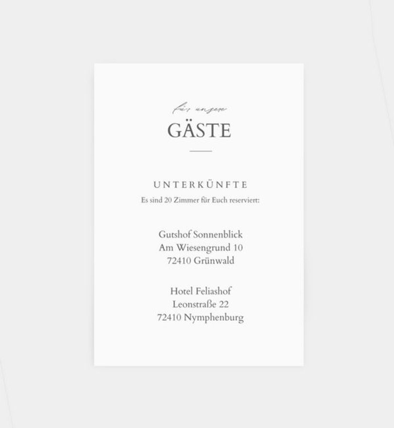 Einlegeblatt bedruckt Hochzeit Vintage Lace