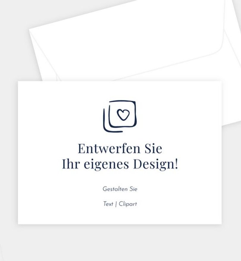 Briefumschlag Einschulung Blanko Design