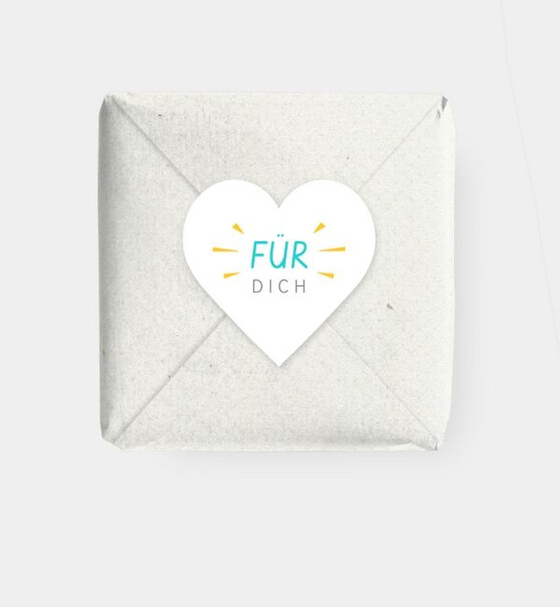 Geschenkaufkleber Einschulung Girlande