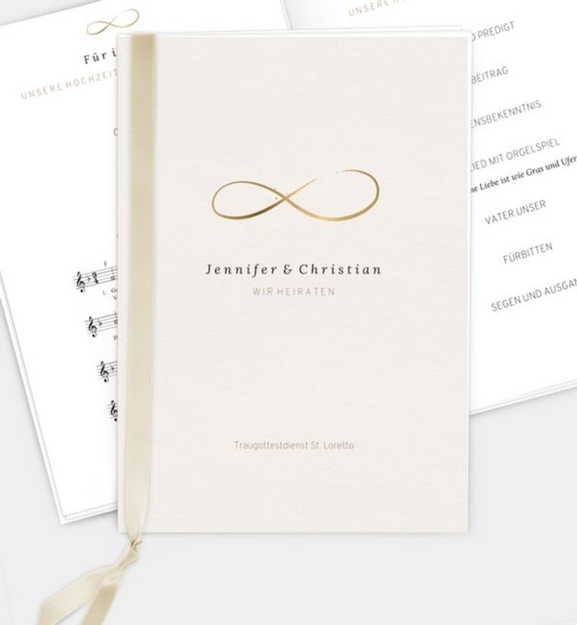 Kirchenheft Hochzeit Liebeswerte