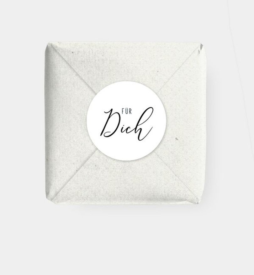Geschenkaufkleber Geburt Blessed