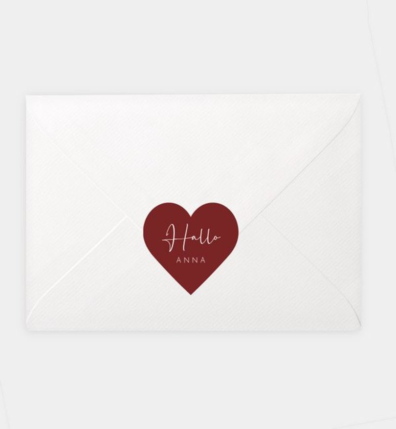 Siegelsticker Geburt Hello Little One