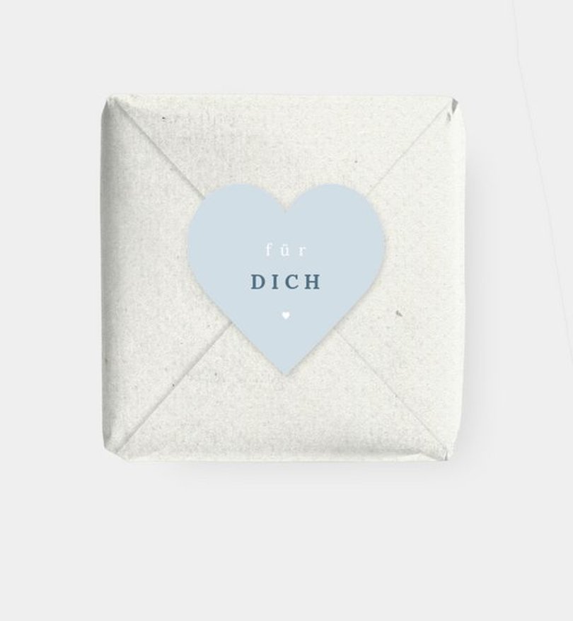 Geschenkaufkleber Geburt Herzenstag