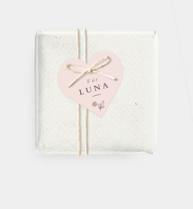 Geschenkanhänger Geburt Cuddly Cute
