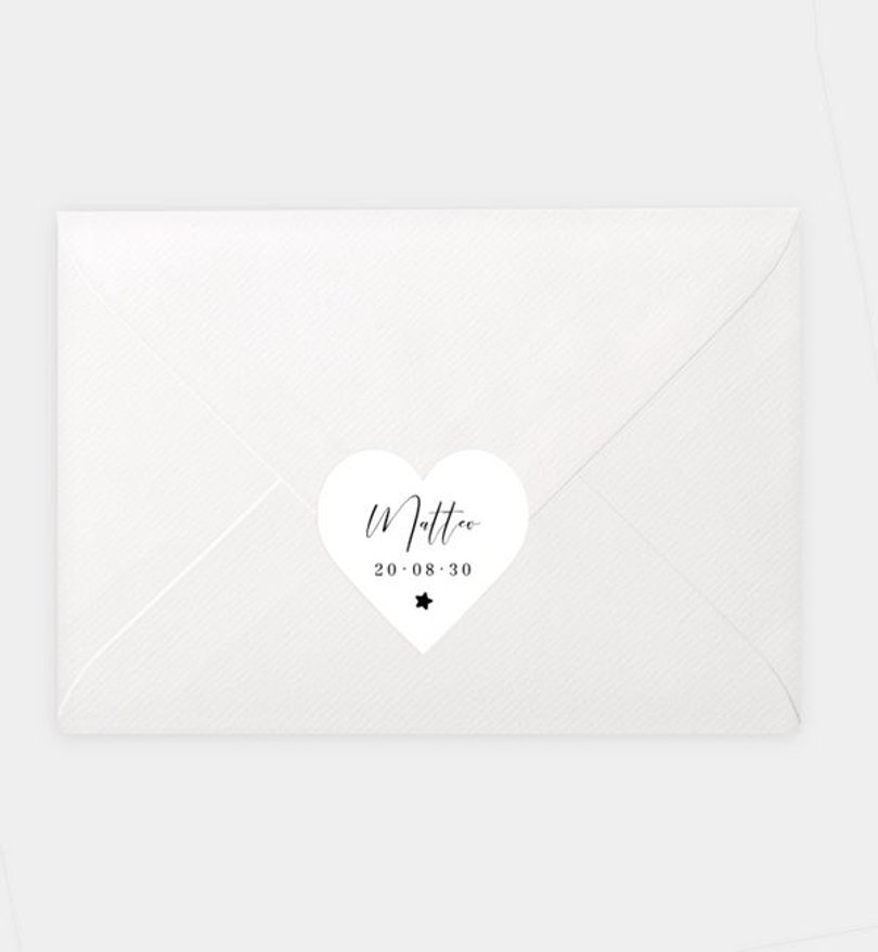 Siegelsticker Geburt Endless Love