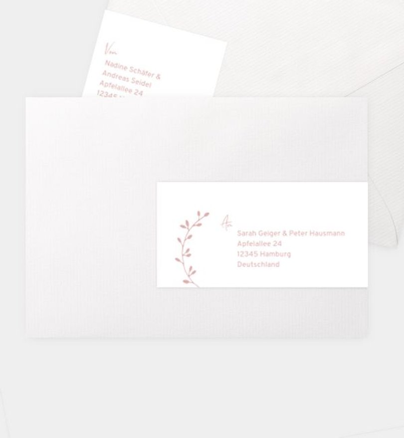 Adressaufkleber Geburt Craftpaperbutton