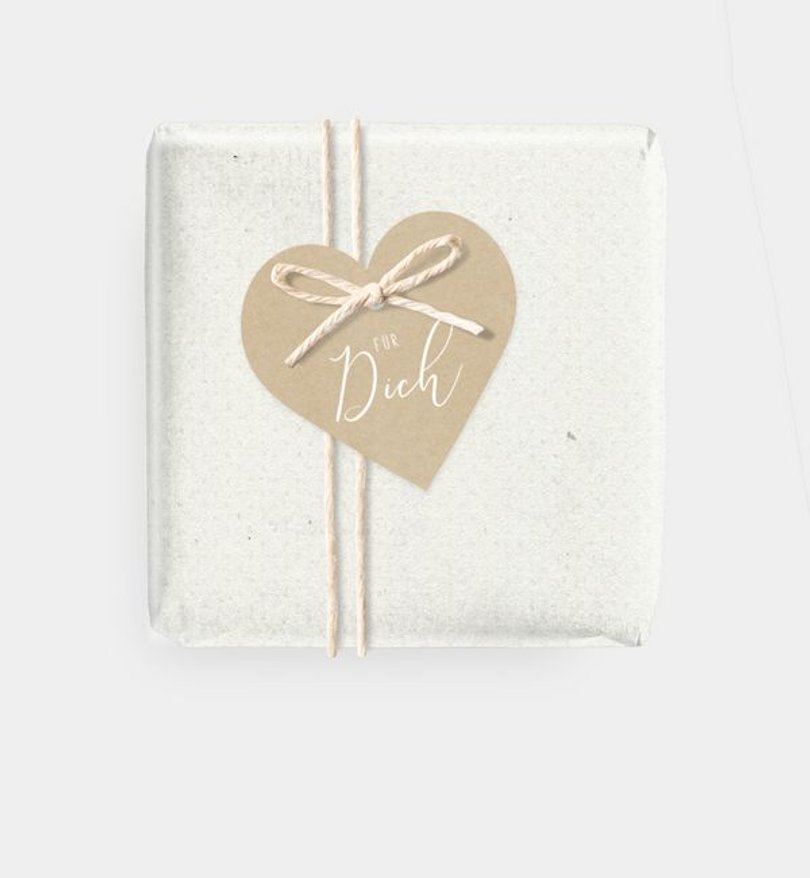 Geschenkanhänger Geburt Blessed · Vintage
