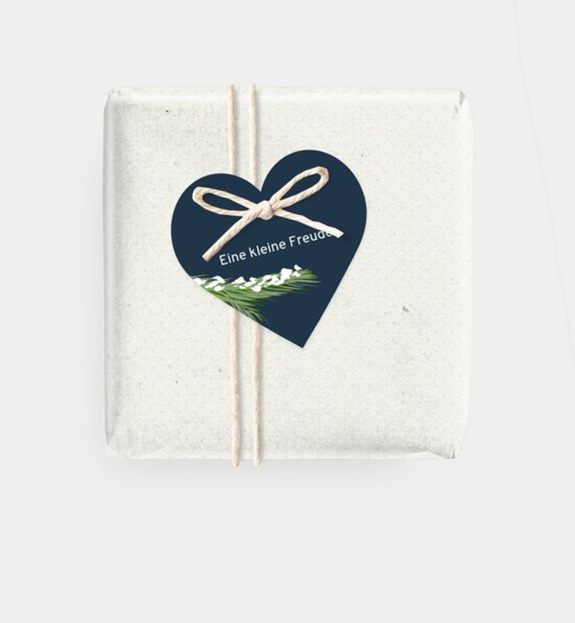 Geschenkanhänger Geschäftlich Weihnachtsbaum