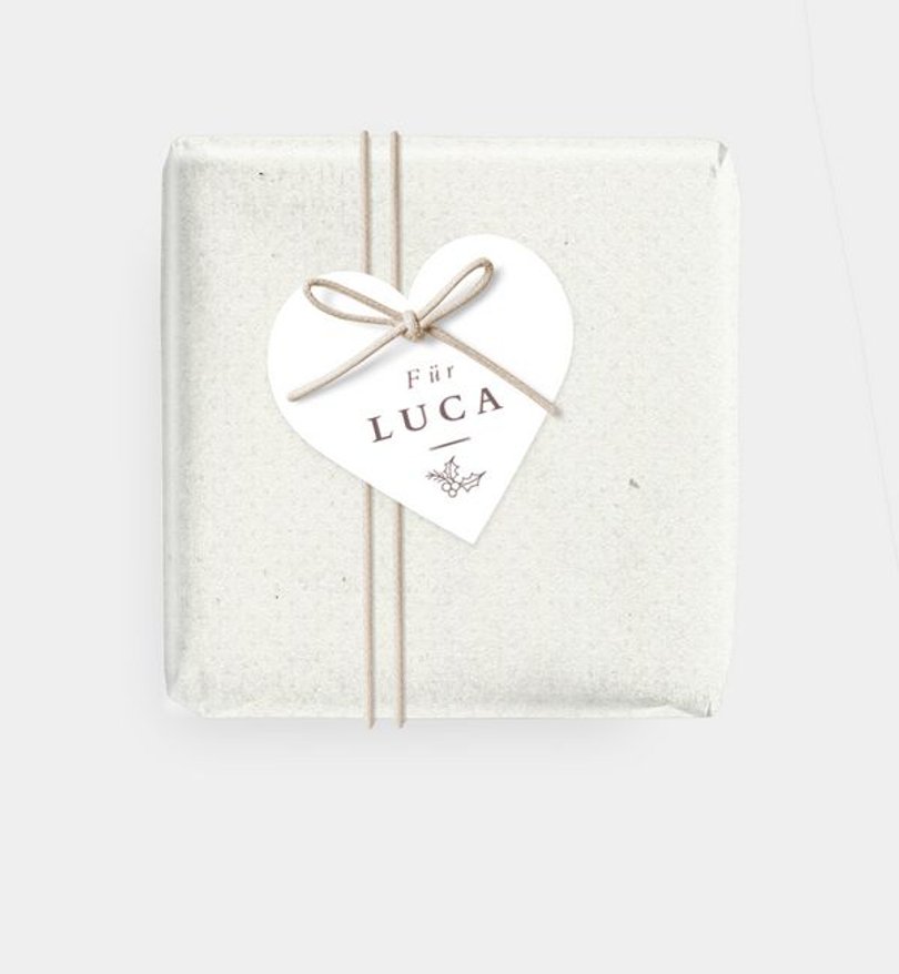 Geschenkanhänger Weihnachten Cuddly Cute