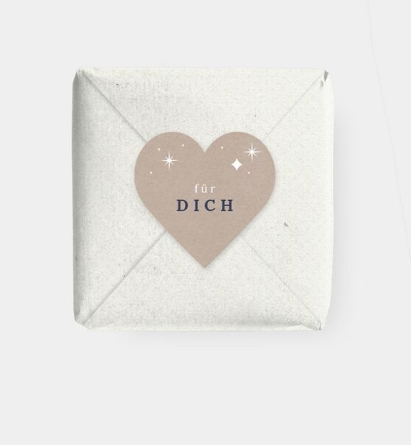 Geschenkaufkleber Weihnachten Funkelnde Nacht · Crafty