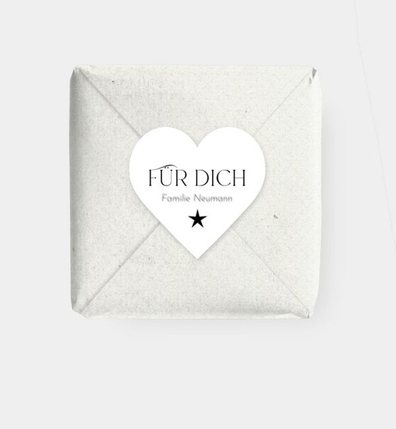 Geschenkaufkleber Weihnachten Festive Greetings