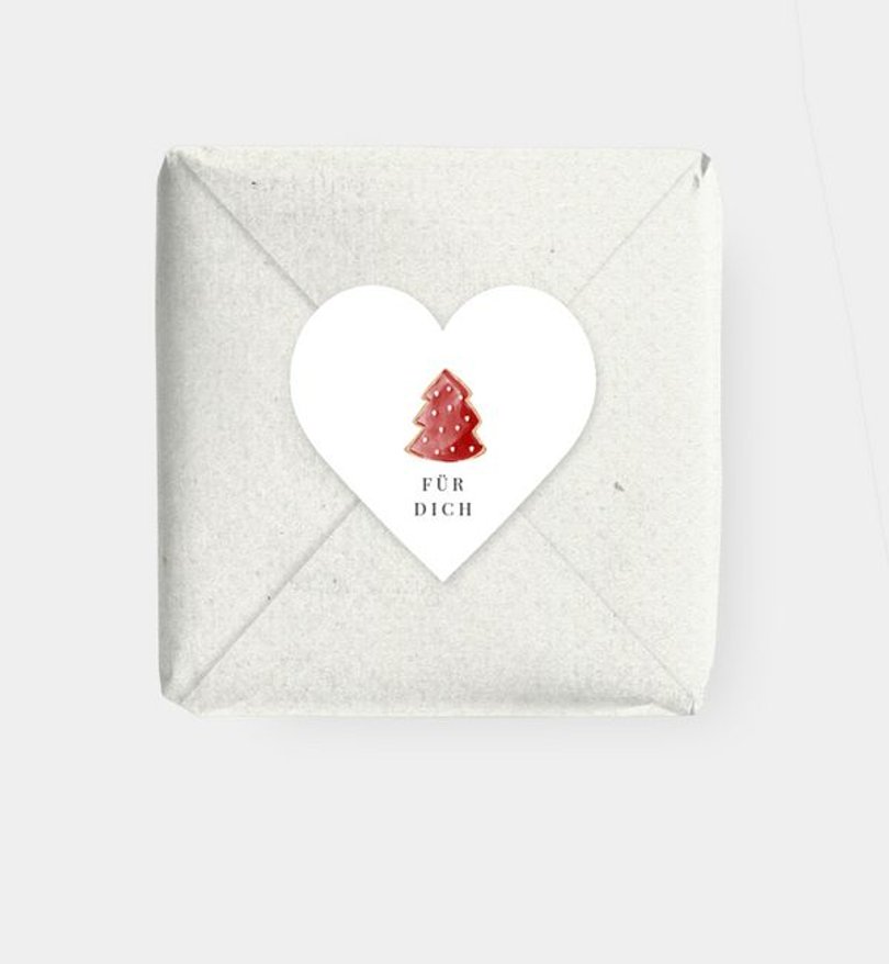 Geschenkaufkleber Weihnachten Weihnachtsbäckerei