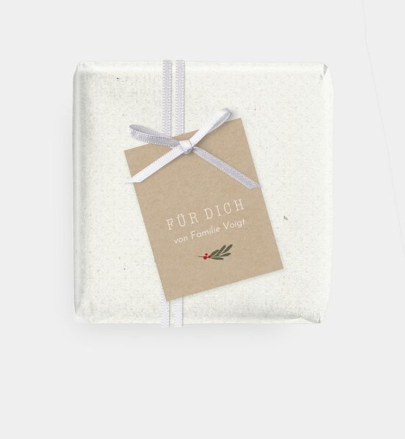 Geschenkanhänger Weihnachten Hygge House · Crafty