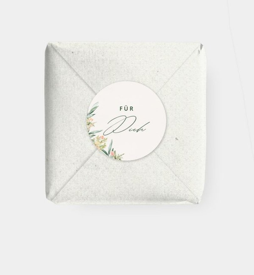 Geschenkaufkleber Hochzeit Besondere Freude