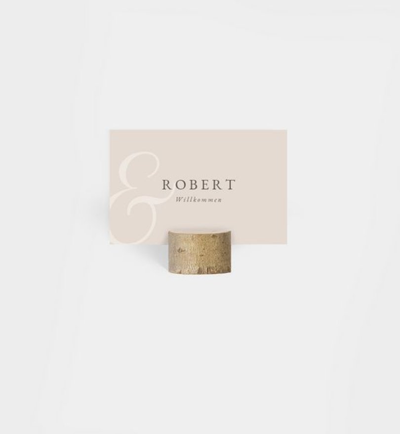 Tischkarte Hochzeit Obvious Love