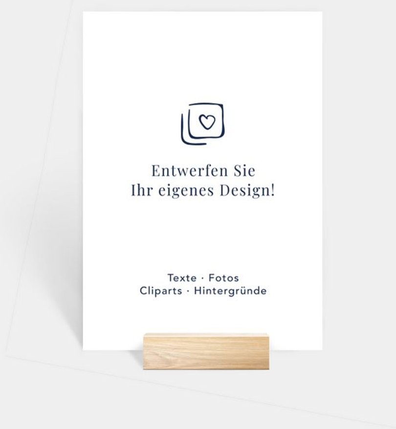Gruppentischkarte Konfirmation Blanko Design
