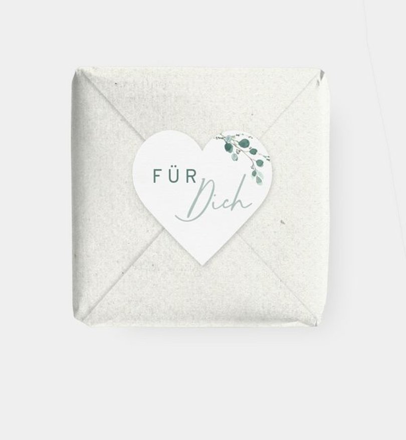 Geschenkaufkleber Kommunion Sommerduft