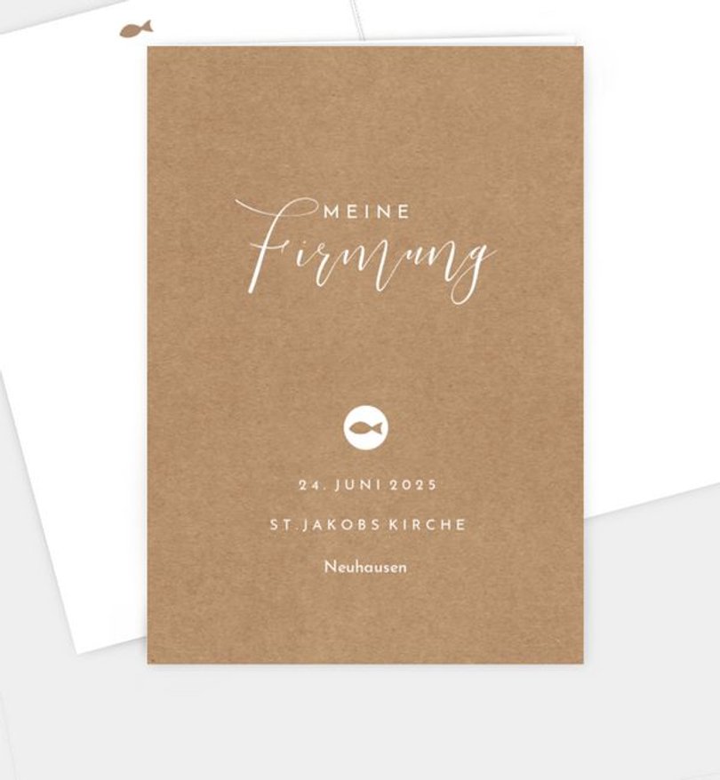 Kirchenheft Firmung Crafty & easy