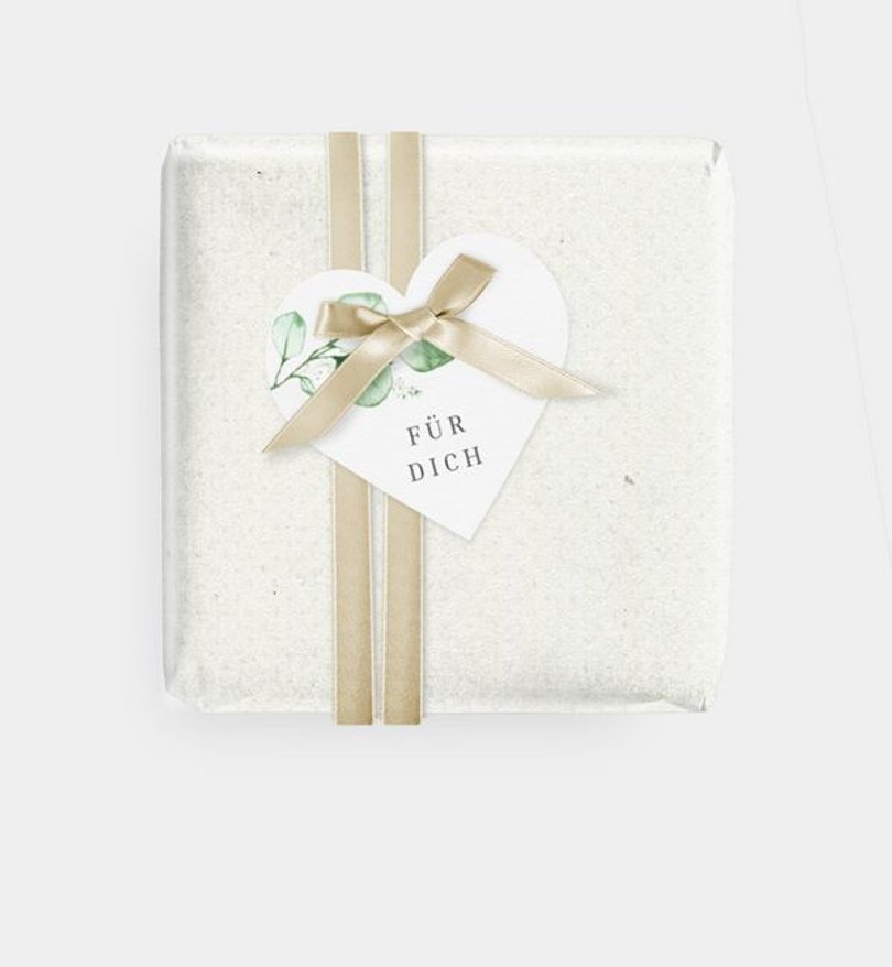 Geschenkanhänger Hochzeit Sweet Eucalyptus