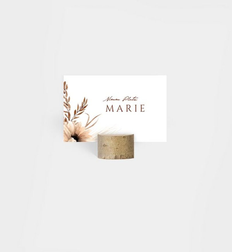 Tischkarte Hochzeit Boho Beauty