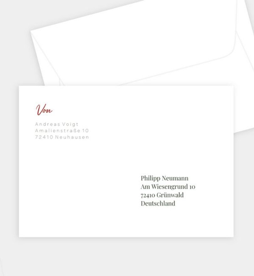 Briefumschlag Geburtstag Birthday Magic
