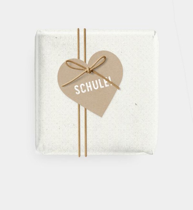 Geschenkanhänger Einschulung My Day