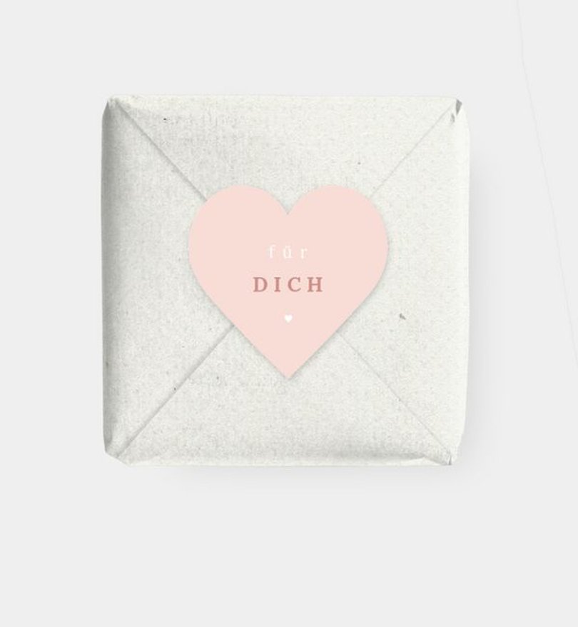 Geschenkaufkleber Geburt Herzenstag