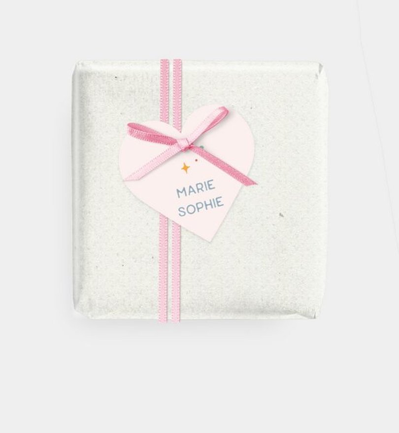 Geschenkanhänger Einschulung Tutti Frutti