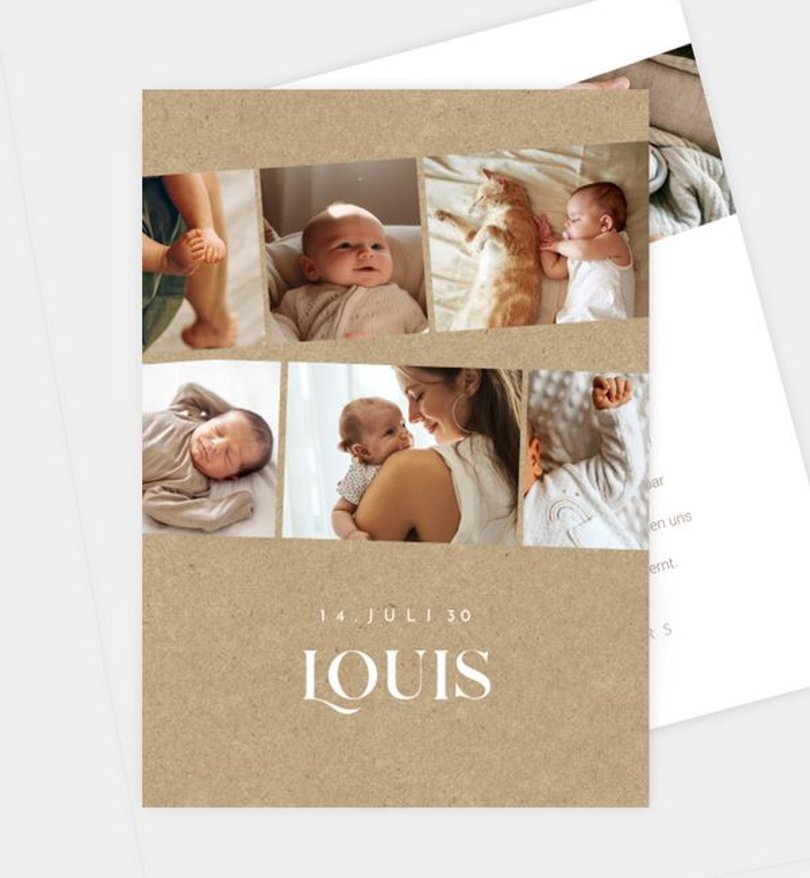 Geburtsanzeige Geburt Graceful · Crafty