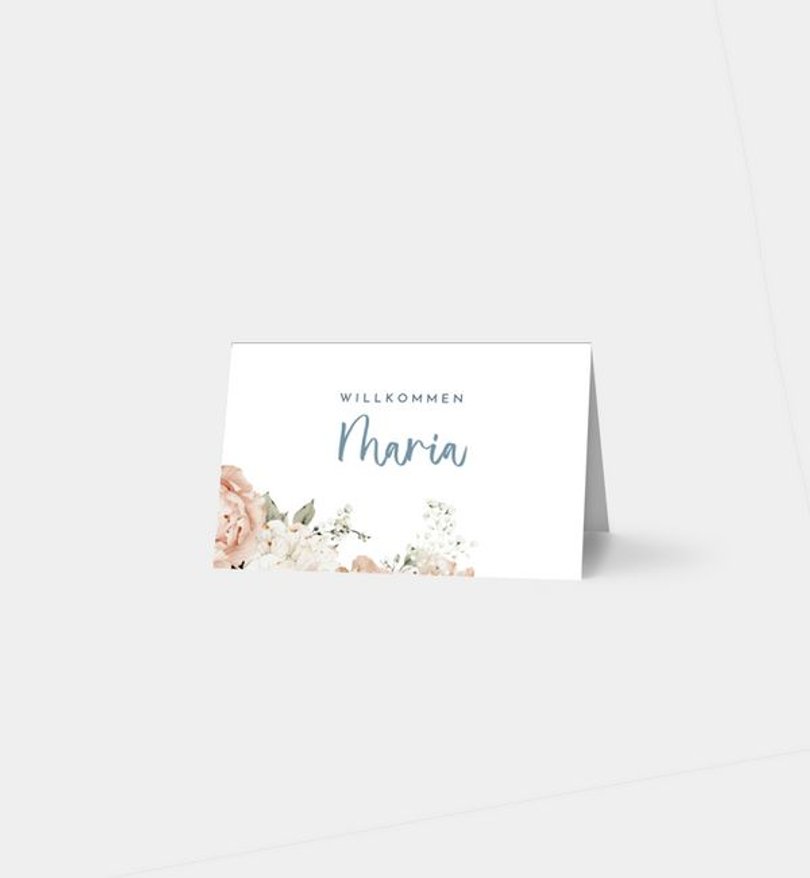 Tischkarte Hochzeit Celebrate love