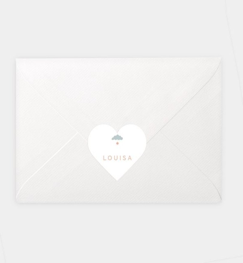 Siegelsticker Geburt Little Lullaby
