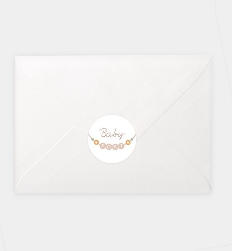 Siegelsticker Geburt Little Bracelet