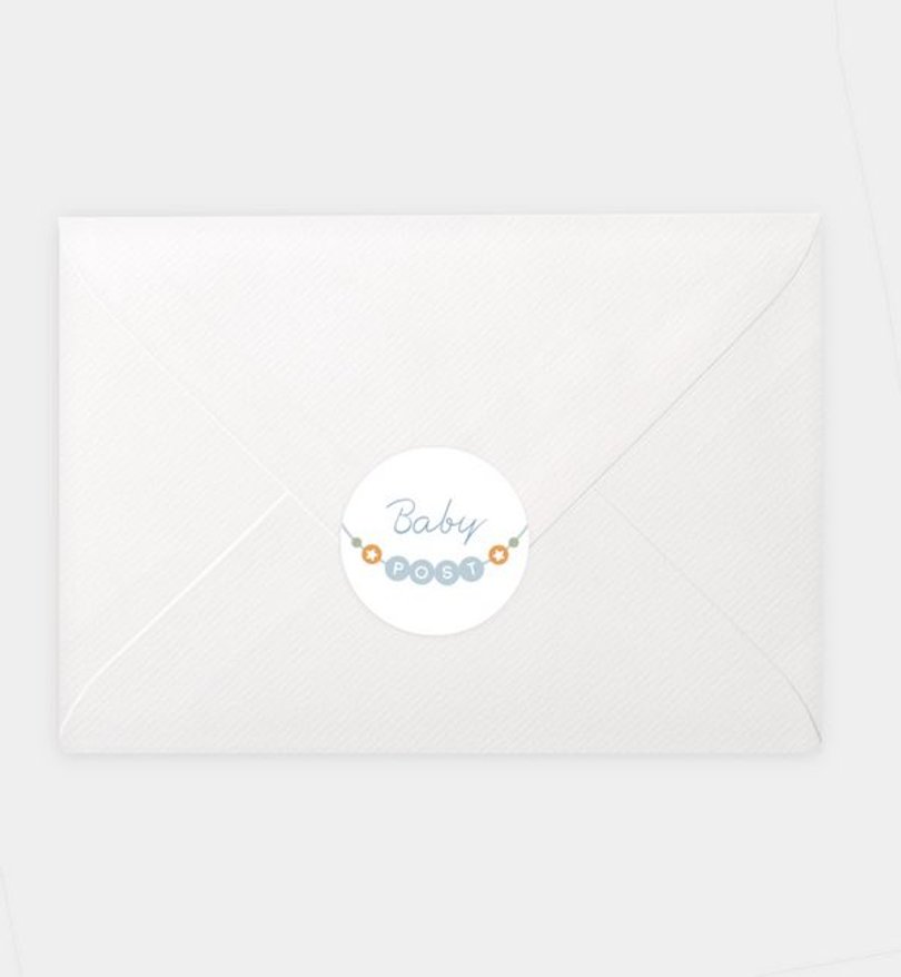 Siegelsticker Geburt Little Bracelet