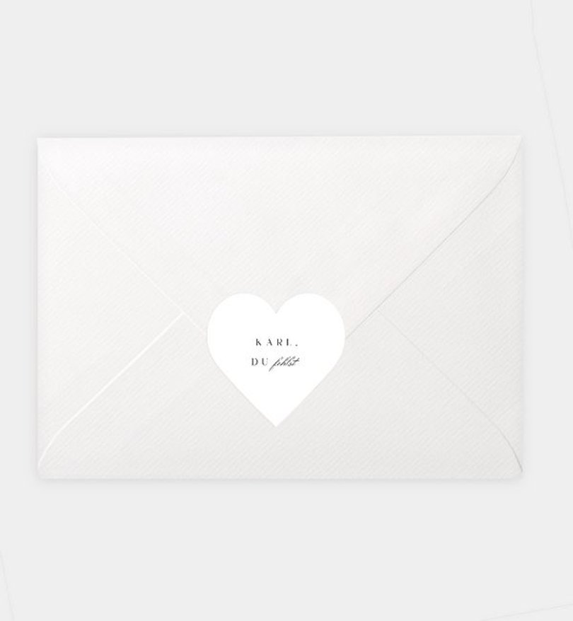 Siegelsticker Trauer Waldfrieden